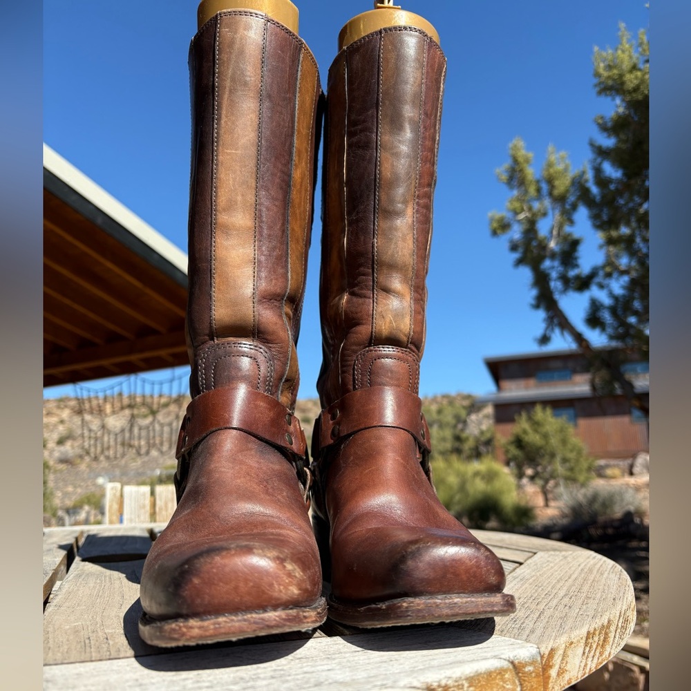 Frye 🇺🇸Americana Harness 150th Anniversary Boots - Picture 9 of 16